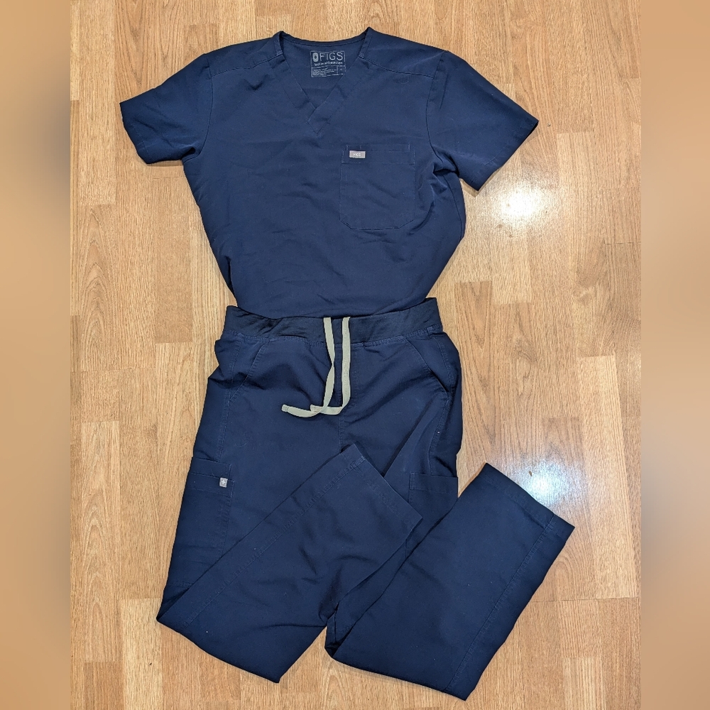 Figs scrub set, Navy Blue, size S
